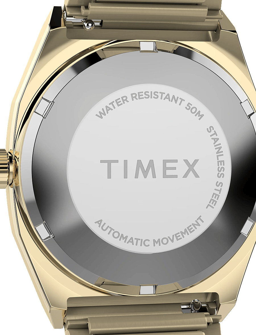 Timex - E Line All Gold-tone with Green Dial - analoogkellad - gold-tone/green - 5