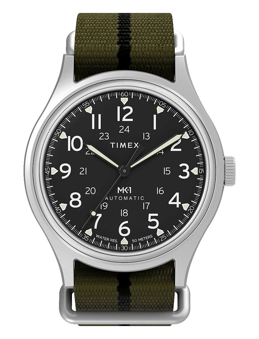 Timex - MK-1 Automatic - analoge uhren - silver-tone/black - 1