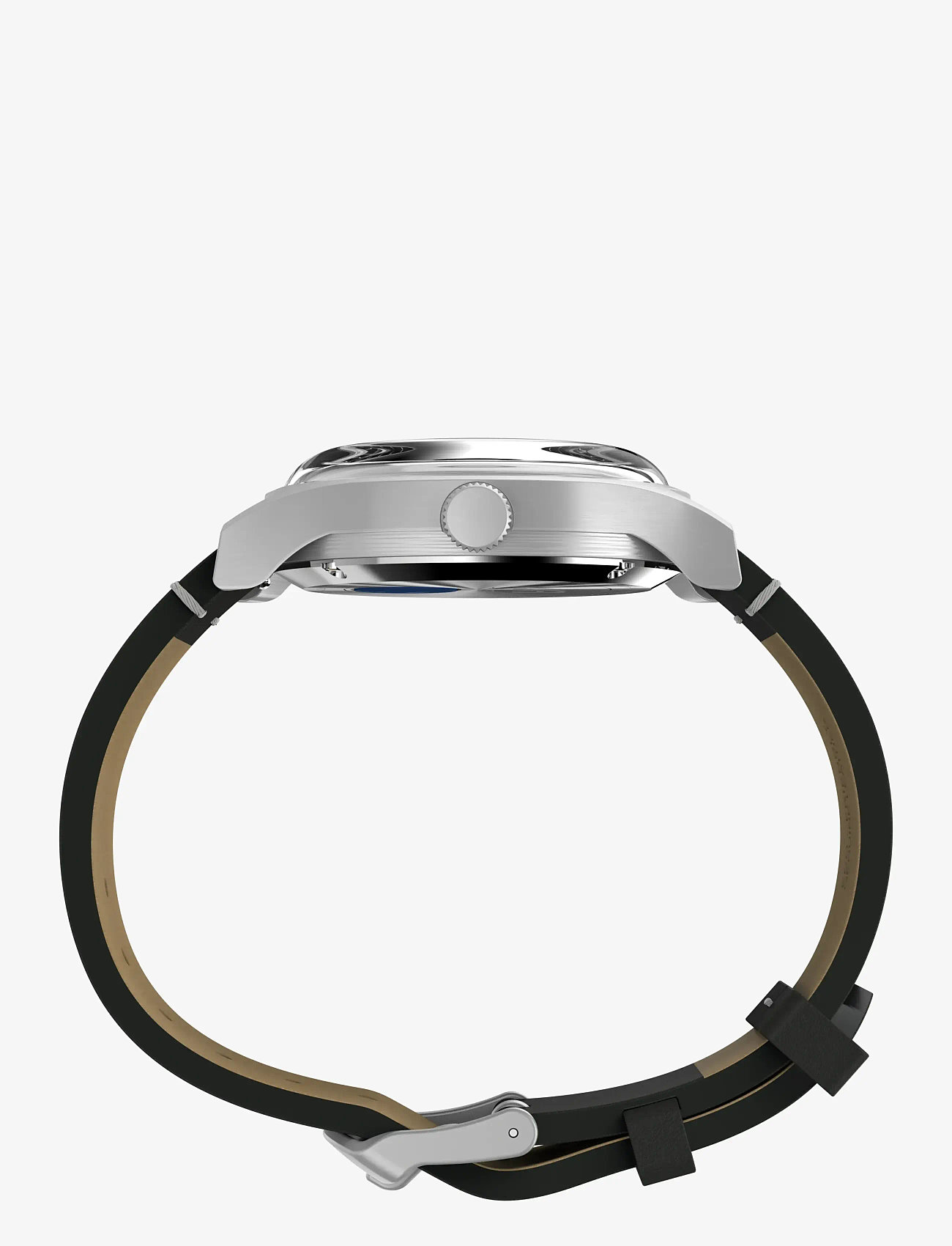 Timex - MK1 Automatic 40mm Strap Watch - analog watches - silver-tone/black - 1