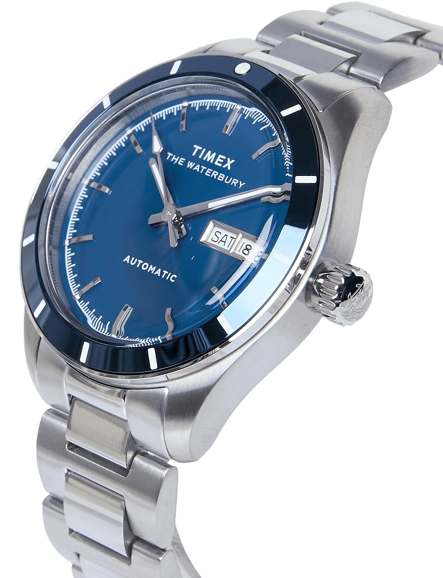 Timex - Waterbury Heritage Automatic - analoge uhren - silver-tone/blue - 2
