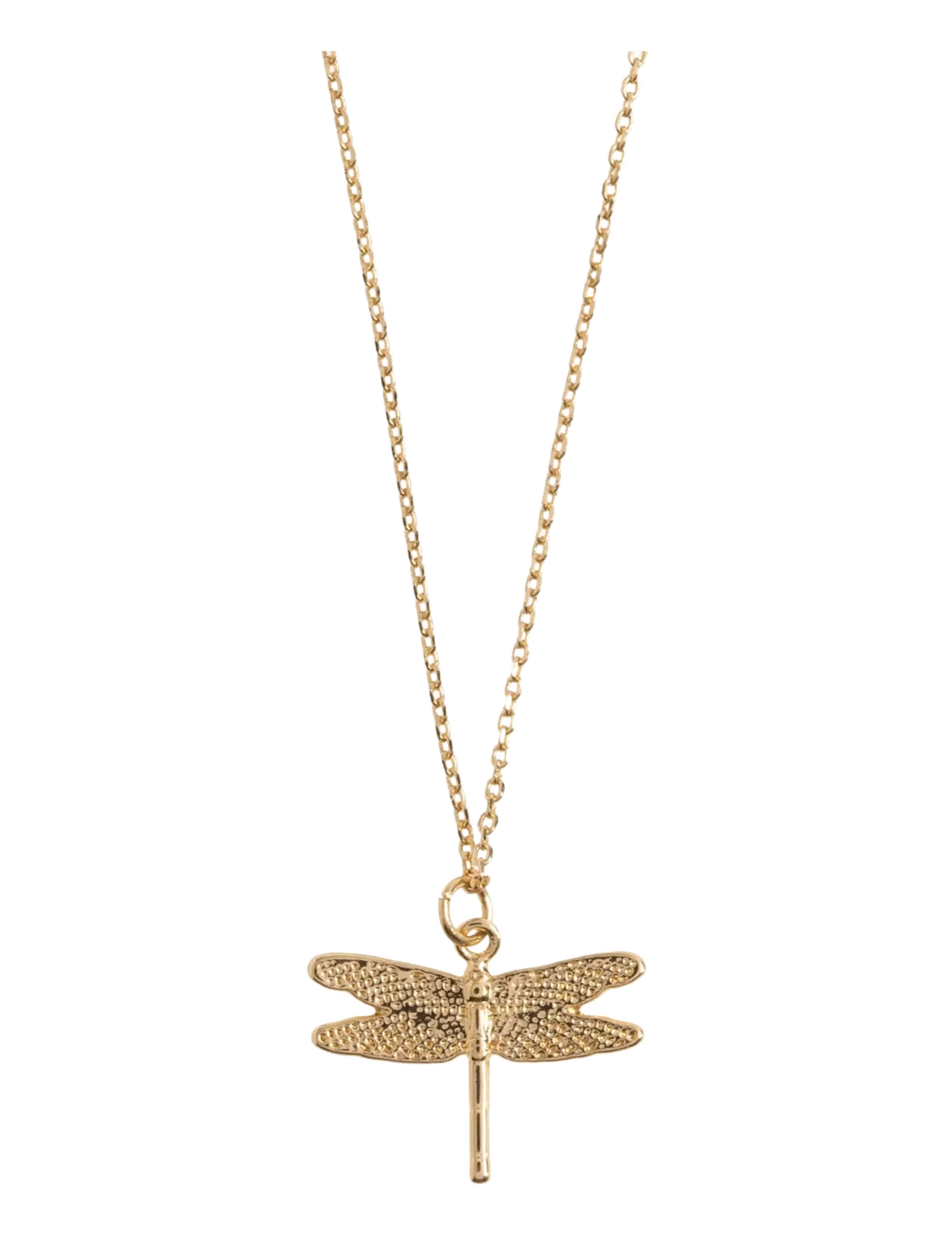 Timi of Sweden Dragonfly Necklace, One Size 38 cm, Necklaces, Gold - Chain Frauen