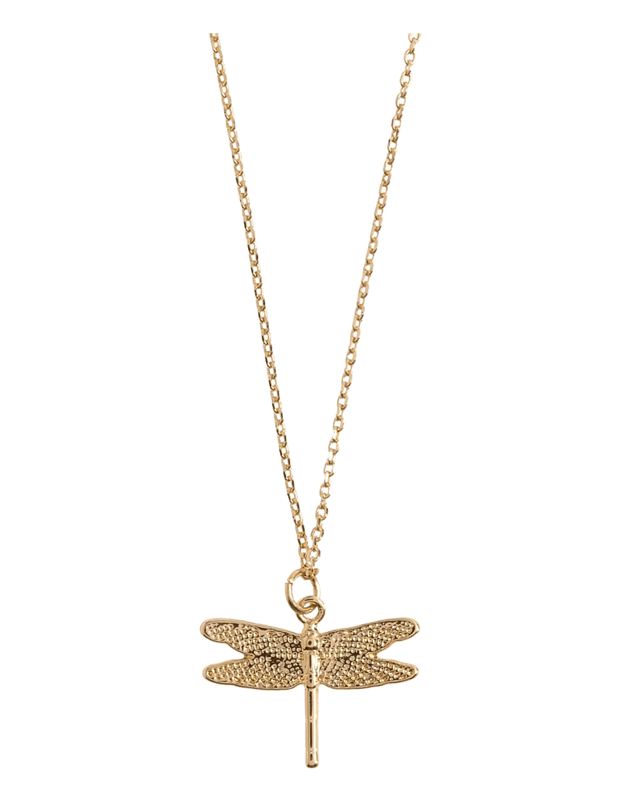 Timi of Sweden - Dragonfly Necklace - halsketten - gold - 0