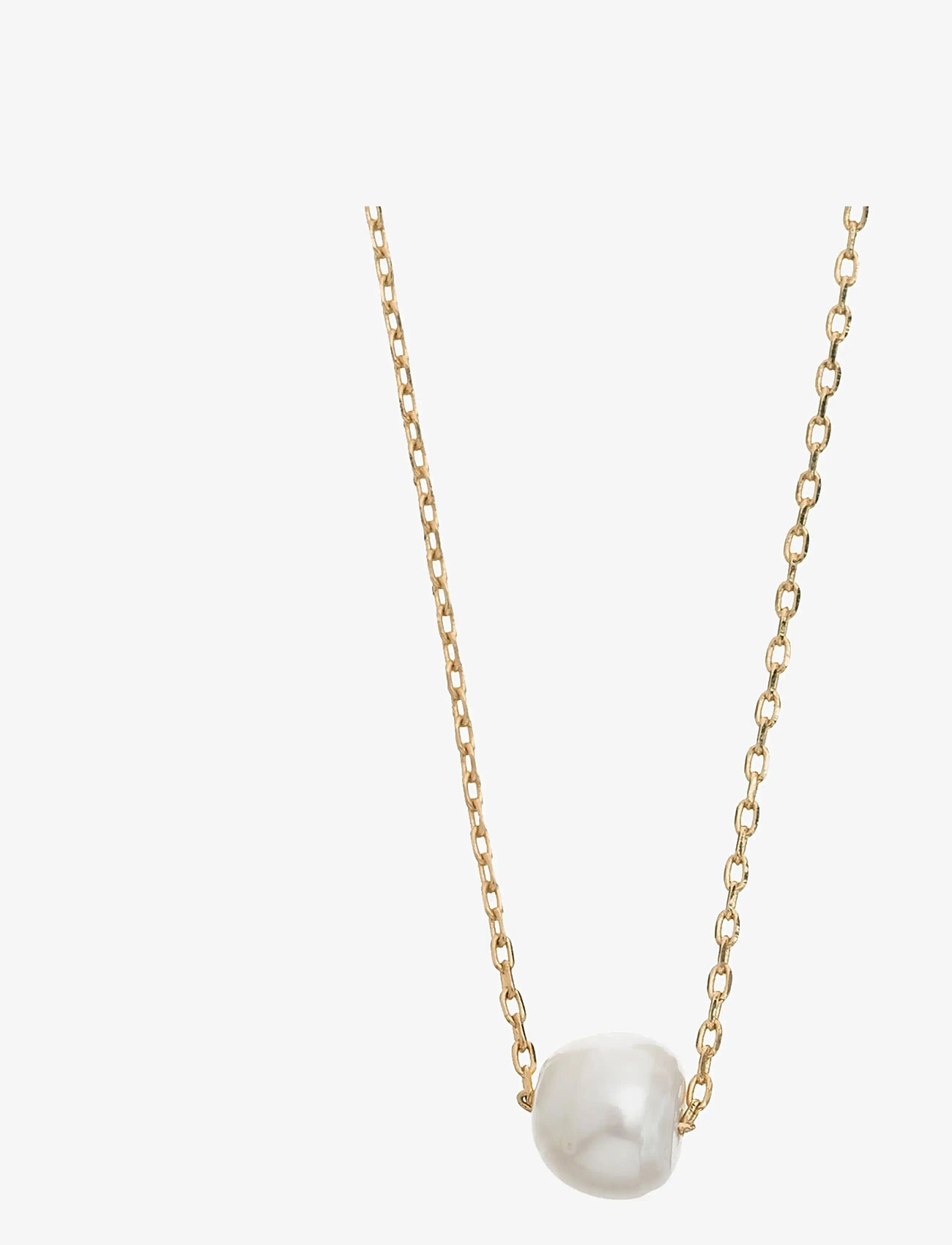 Timi of Sweden - Delicate Pearl Necklace - kedjehalsband - gold - 1