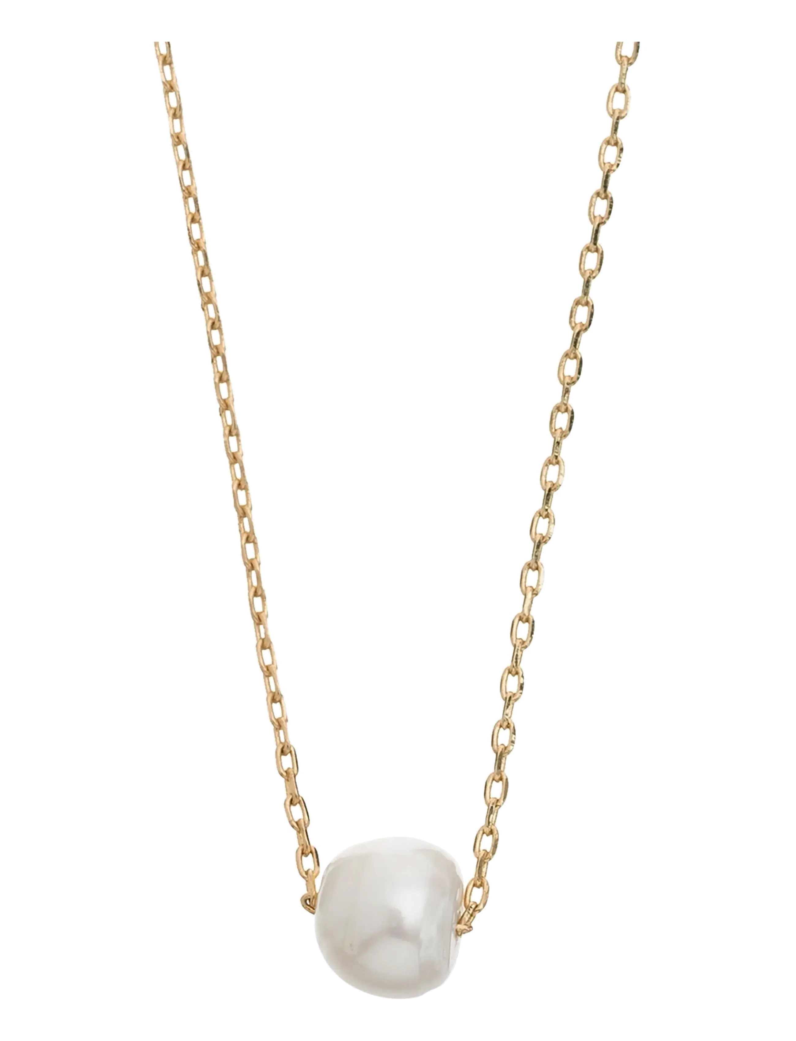 Timi of Sweden Delicate Pearl Necklace - Accessoires - GOLD / gold