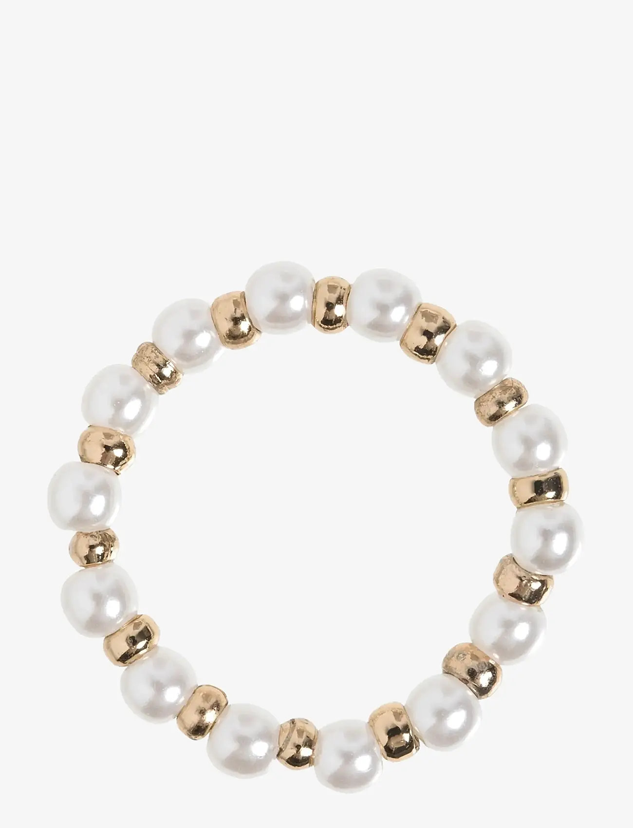 Timi of Sweden - Pearl and Gold Bead Ring - gold - 1