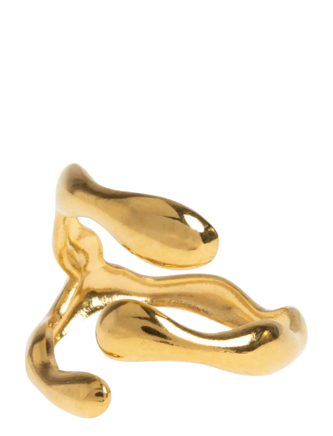 Timi of Sweden Clara - Claw Ring Stainless Steel - Uus - GOLD / gold