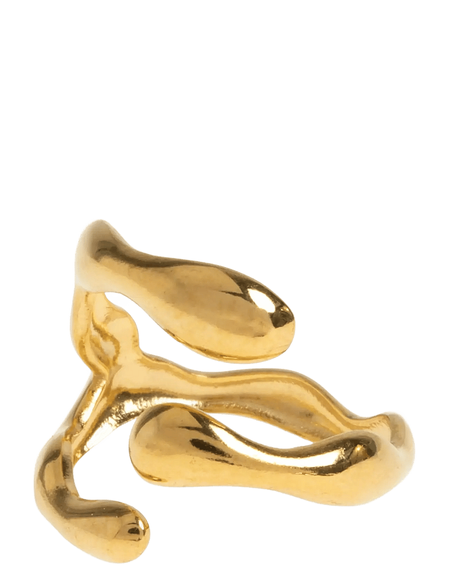 Timi of Sweden - Clara - Claw Ring Stainless Steel - sormukset - gold - 1