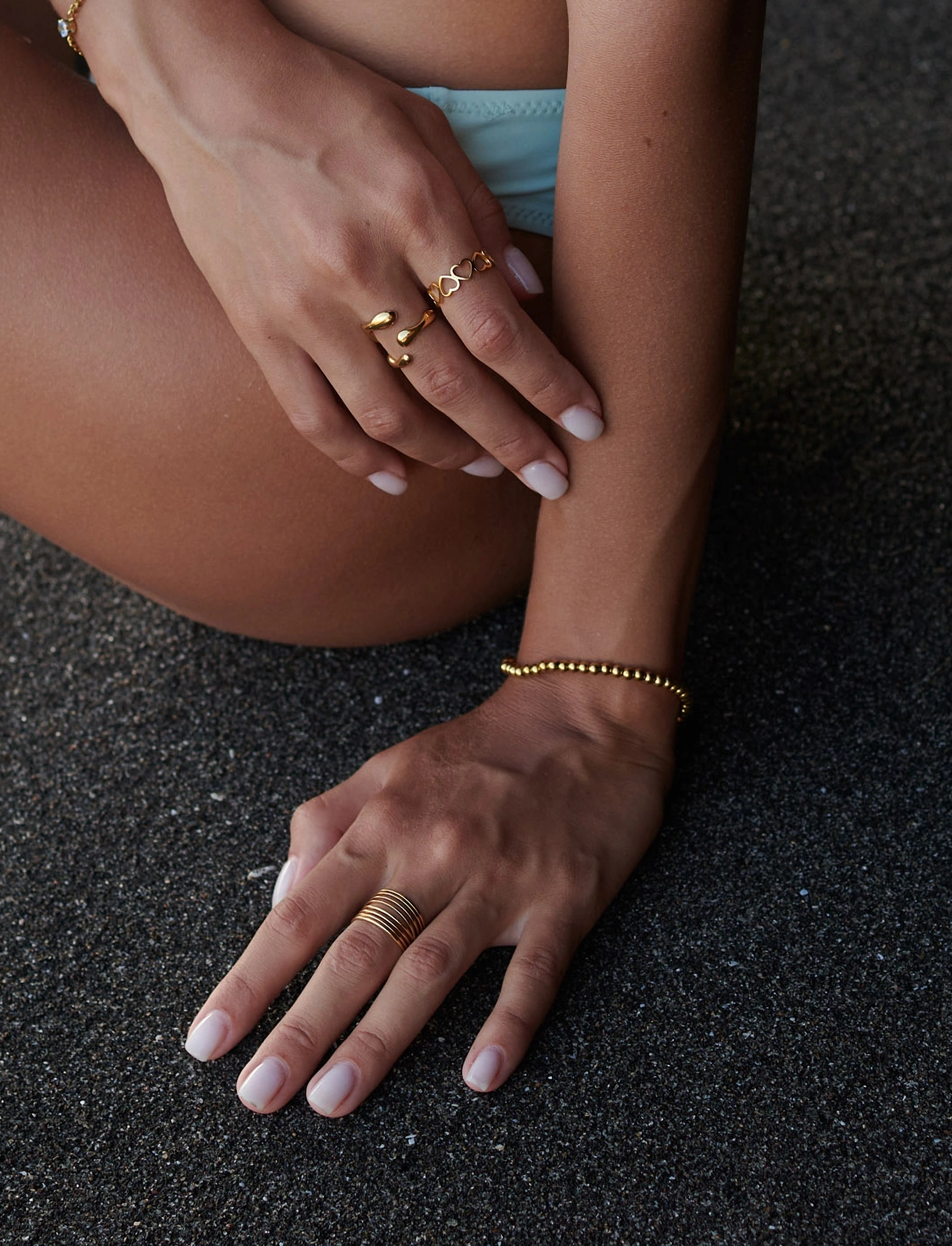 Timi of Sweden Clara Claw Ring Stainless Steel, One Size, Jewellery, Gold - Rings, Frauen