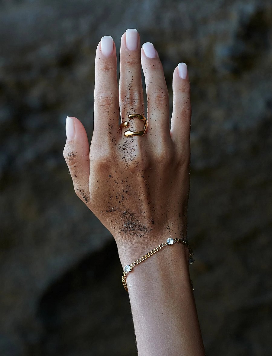 Timi of Sweden - Clara - Claw Ring Stainless Steel - sormukset - gold - 4