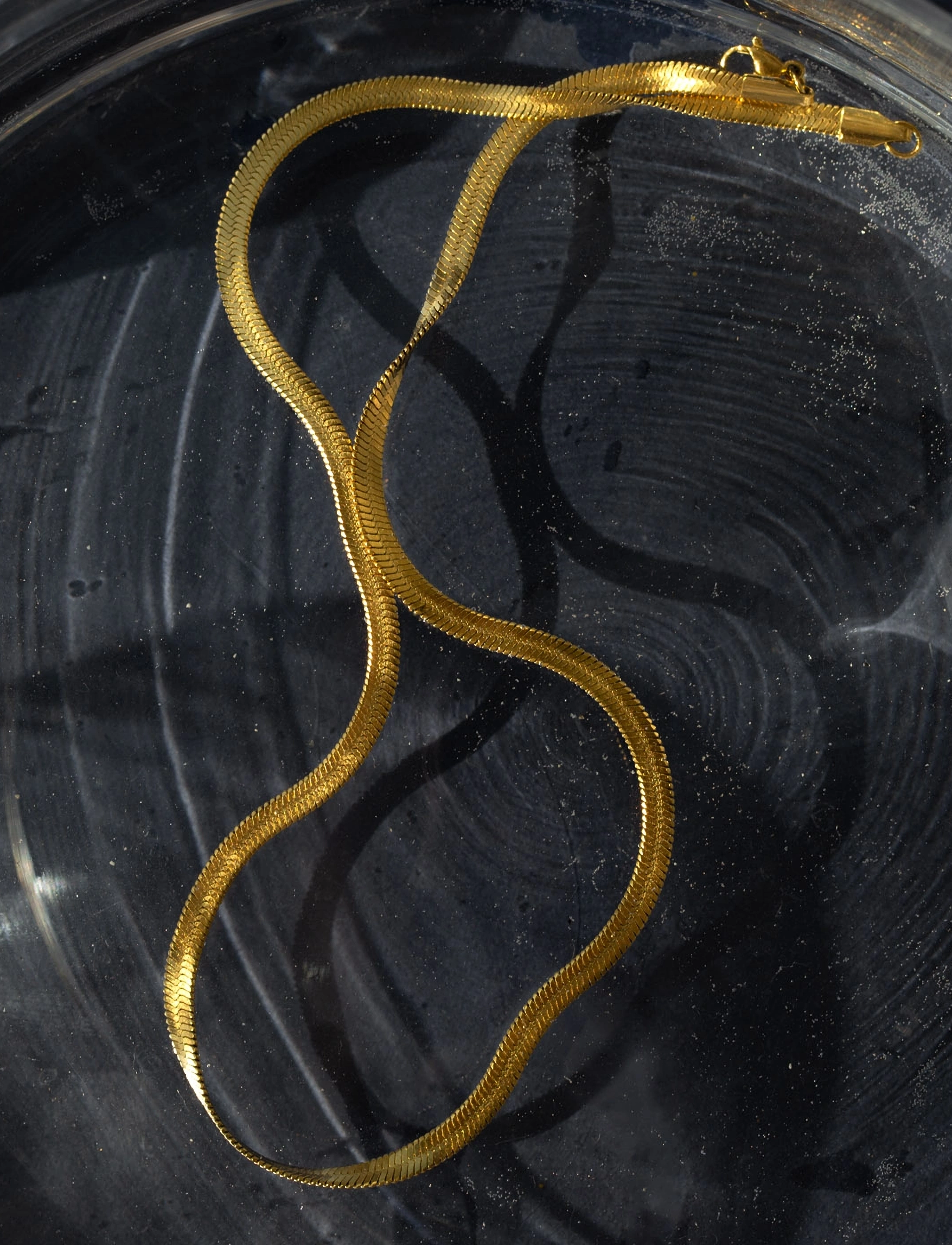 Timi of Sweden - Ivy - Snake Chain Necklace Stainless Steel - gold - 2