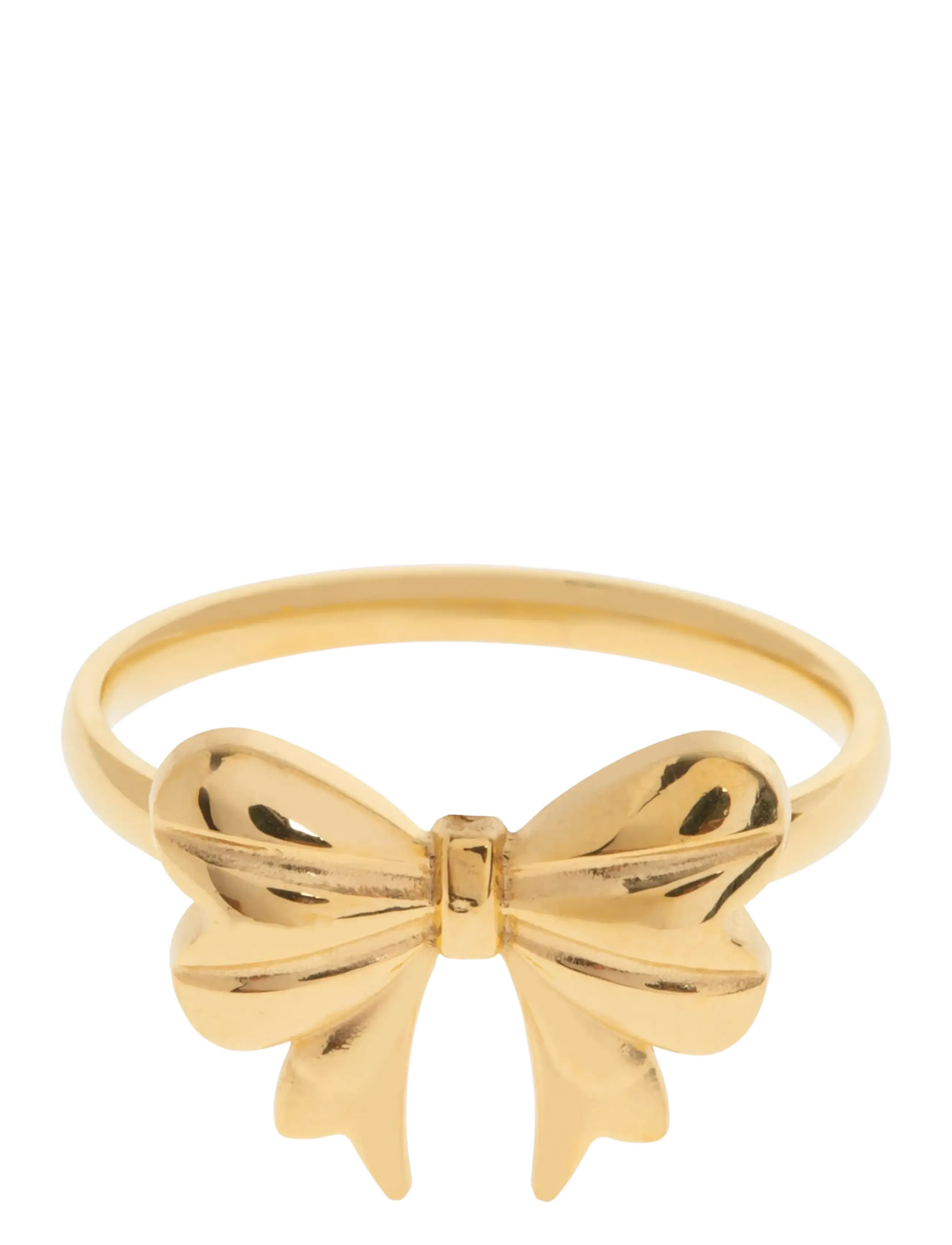 Timi of Sweden Juliette - Bow Ring Stainless Steel - Festtøj - GOLD / gold