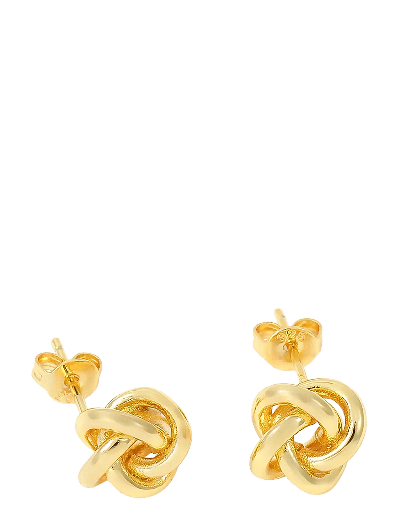Timi of Sweden - Edith - Mini Knot Stud Earrings - naastkõrvarõngad - gold - 1