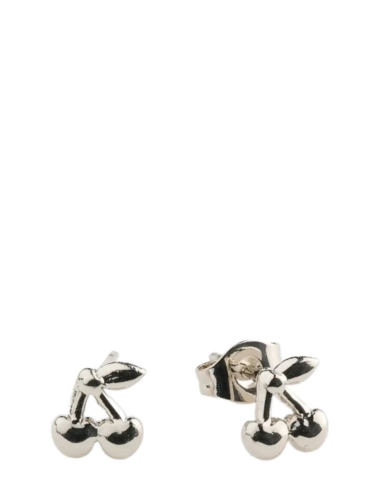 Timi of Sweden - Amour - Cherry Stud Earrings Stainless Steel - silver - 1