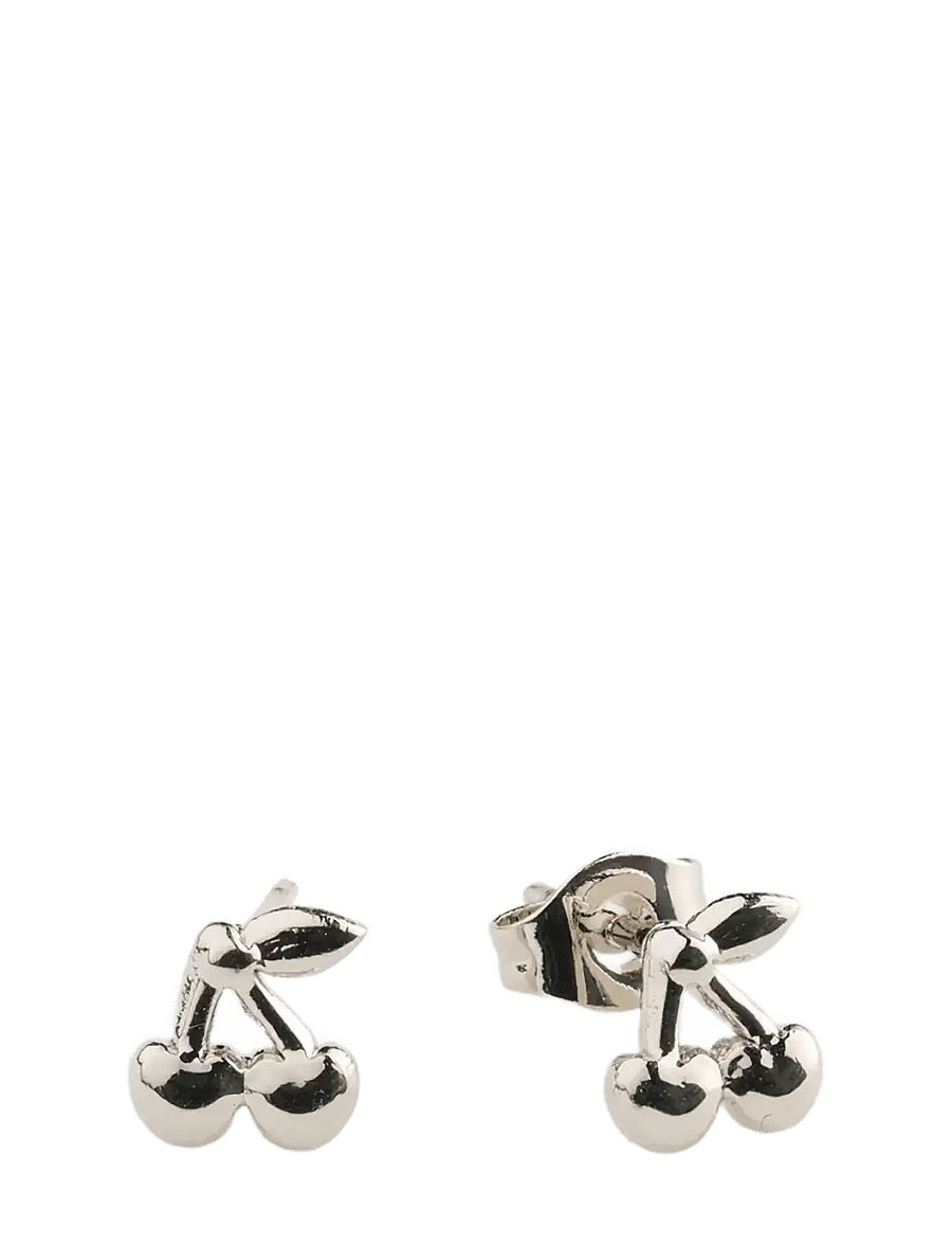 Timi of Sweden - Amour - Cherry Stud Earrings Stainless Steel - silver - 1