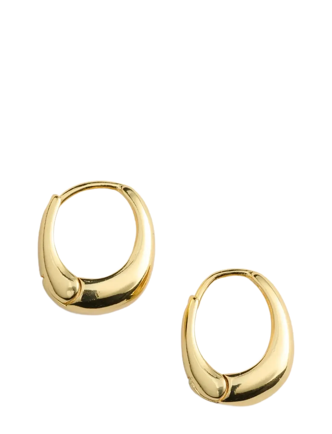 Timi of Sweden - Hedvig - Classic Wide Hoop Earrings Stainless Steel - gold - 2