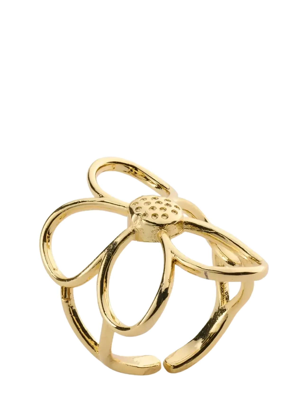 Timi of Sweden - Lucky - Outline Flower Ring - Gold - bagues - gold - 2