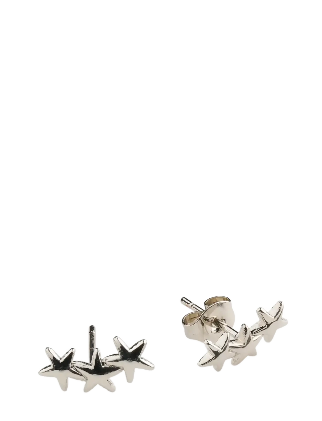 Timi of Sweden Skylar - Star Climber Earrings Mini Stainless Stee - Øreringe - SILVER / silver