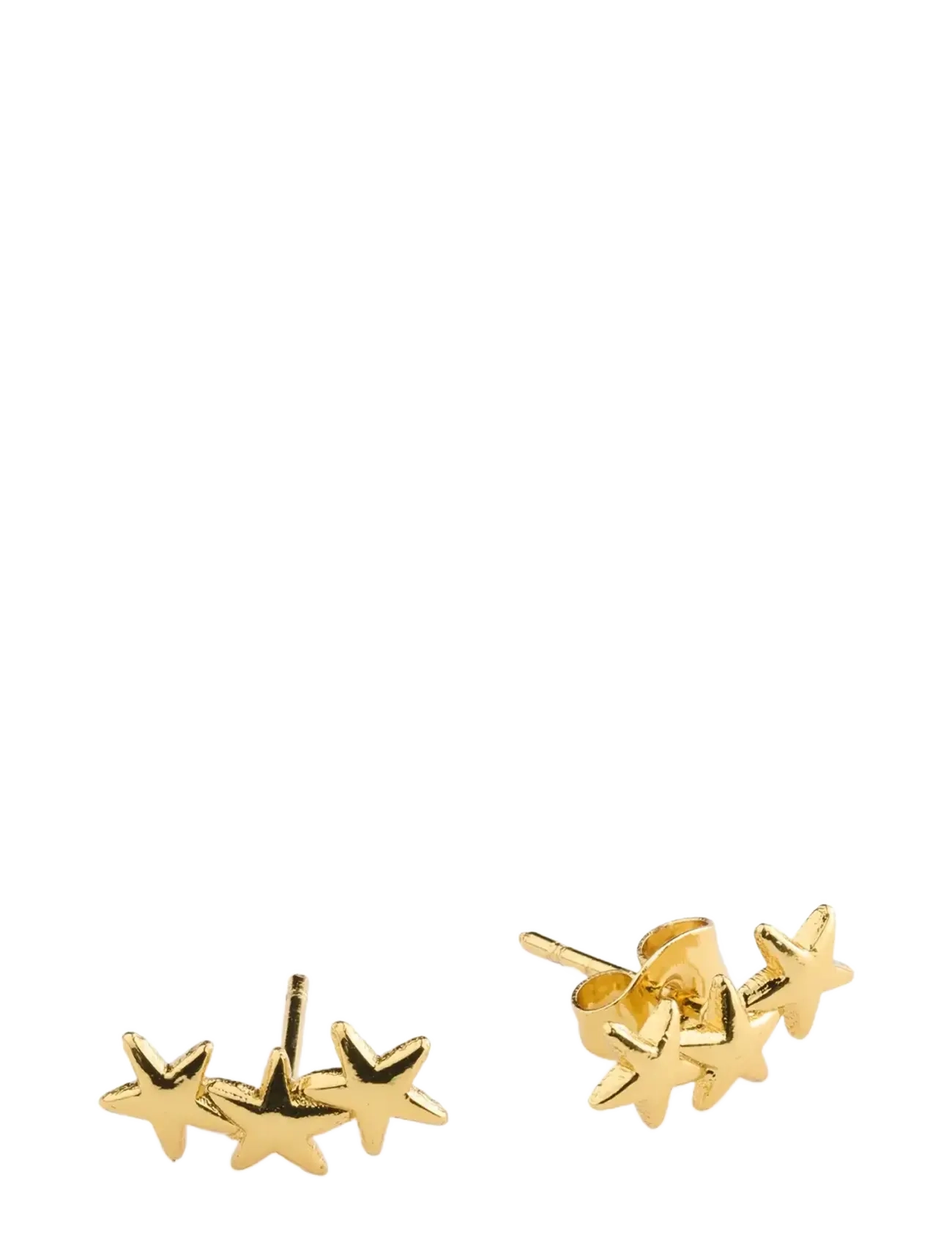 Timi of Sweden Skylar - Star Climber Earrings Mini Stainless Stee - Øreringe - GOLD / gold
