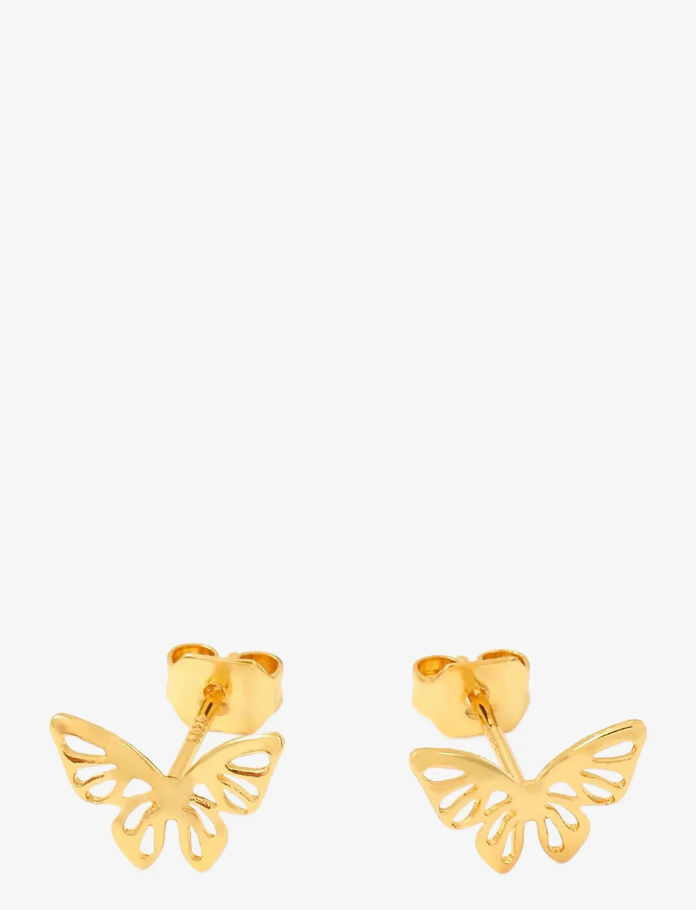 Timi of Sweden - Emberly - Mini Butterfly Stud Earrings - Ørestikker - gold - 2