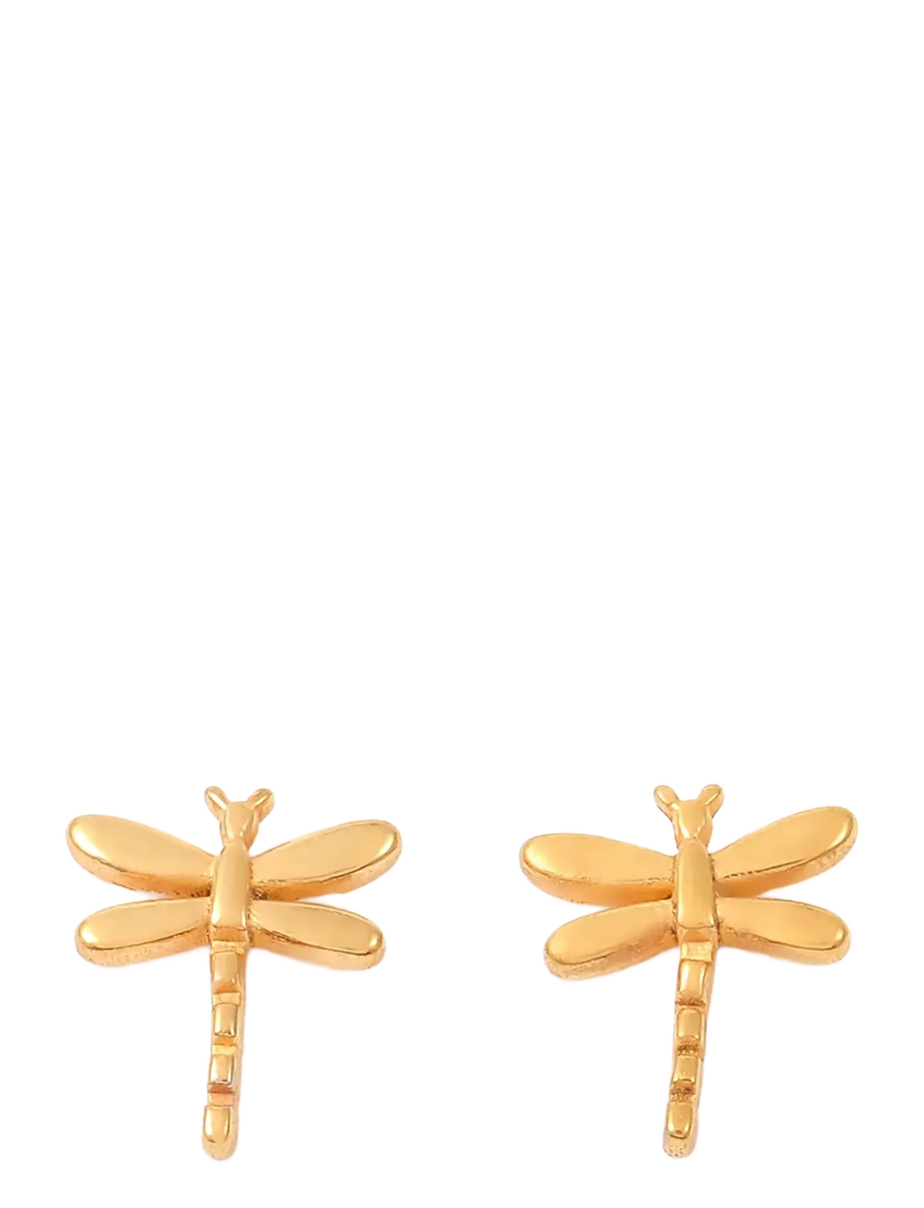Timi of Sweden Marina - Dragonfly Stud Earrings Stainless Steel - Accessoires - GOLD / gold