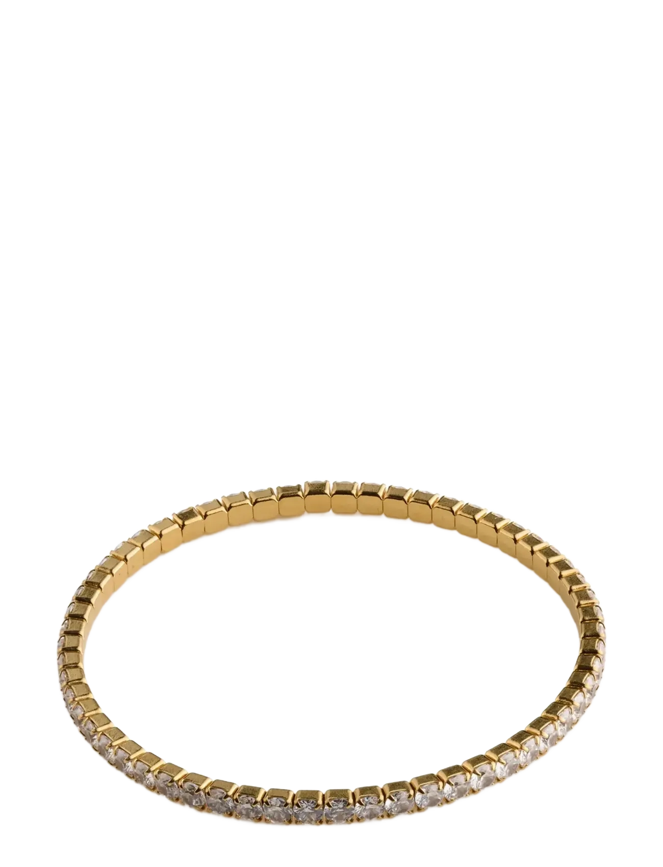 Timi of Sweden Sunny - Tennis Bracelet Crystal Stainless Steel - Ehted - GOLD / gold