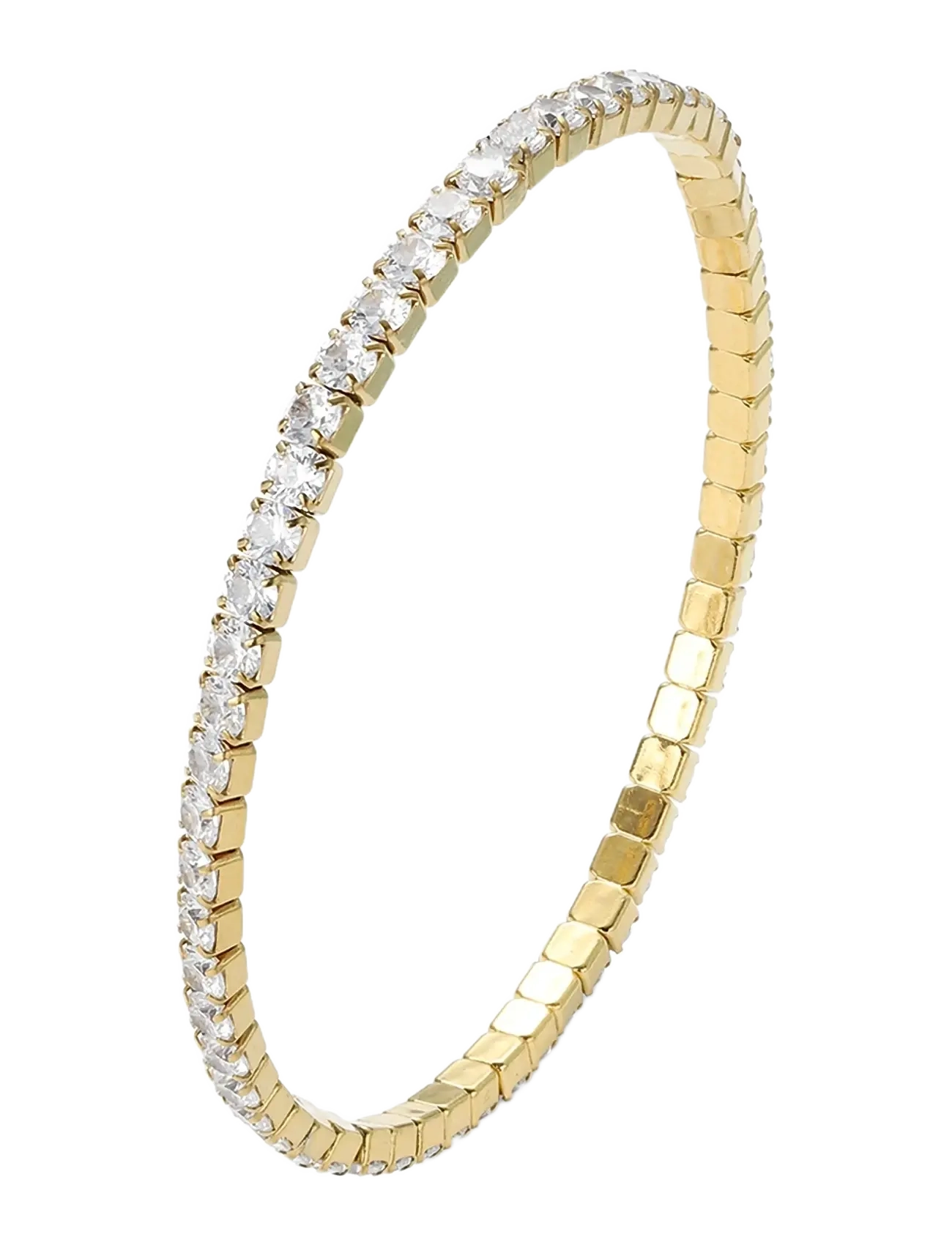 Timi of Sweden - Sunny - Tennis Bracelet Crystal Stainless Steel - gold - 2