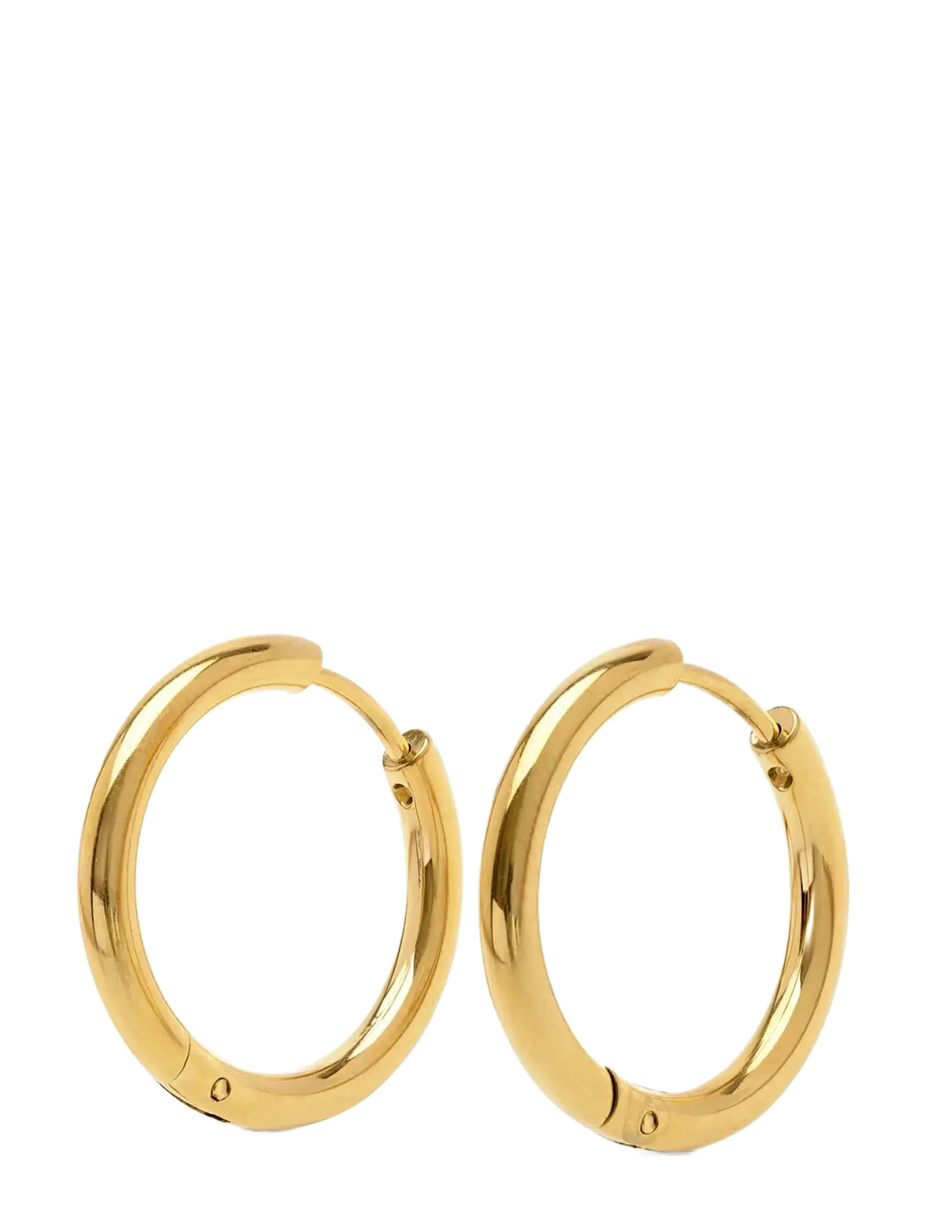 Timi of Sweden - Hollie - Hoop Earrings 17mm Stainless Steel - gold - 2