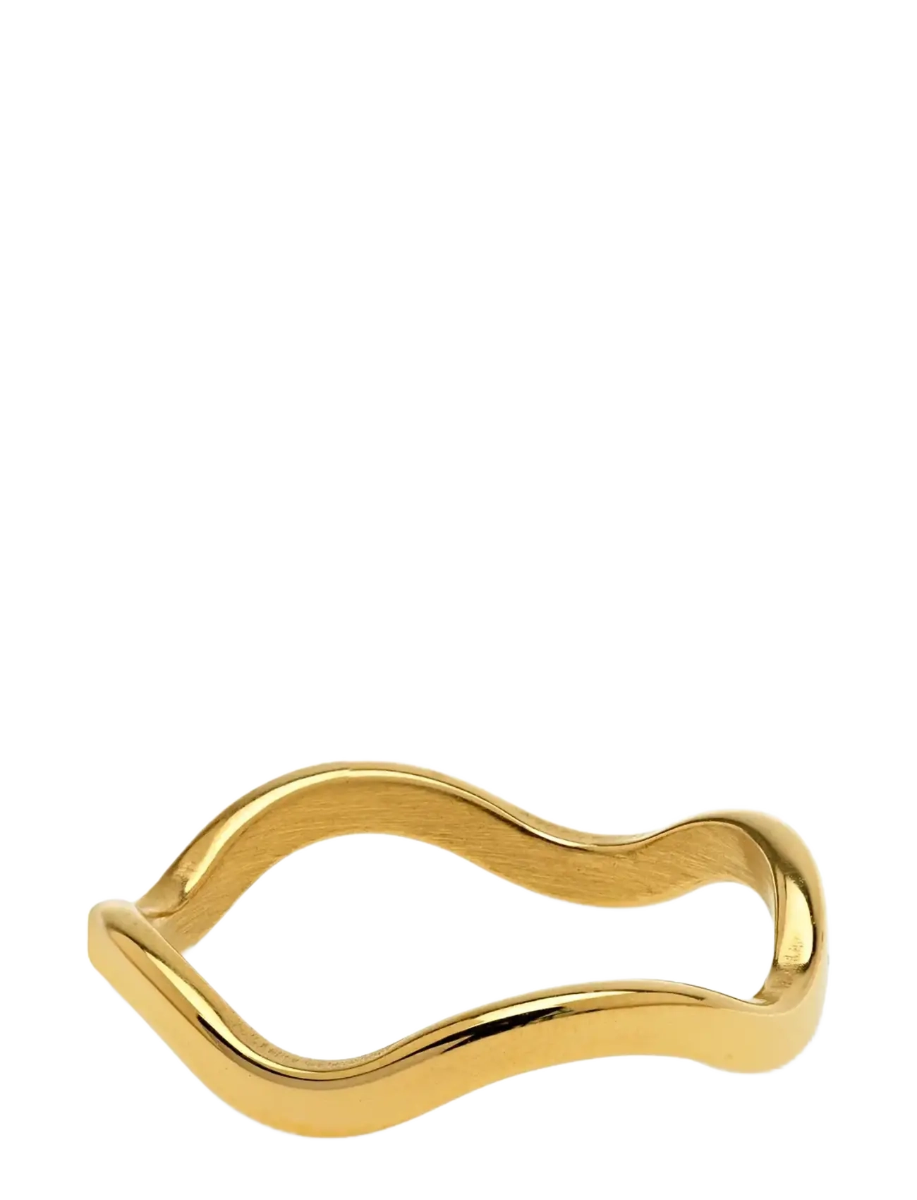 Timi of Sweden - Johanna - Wavy Ring Stainless Steel - bagues - gold - 2