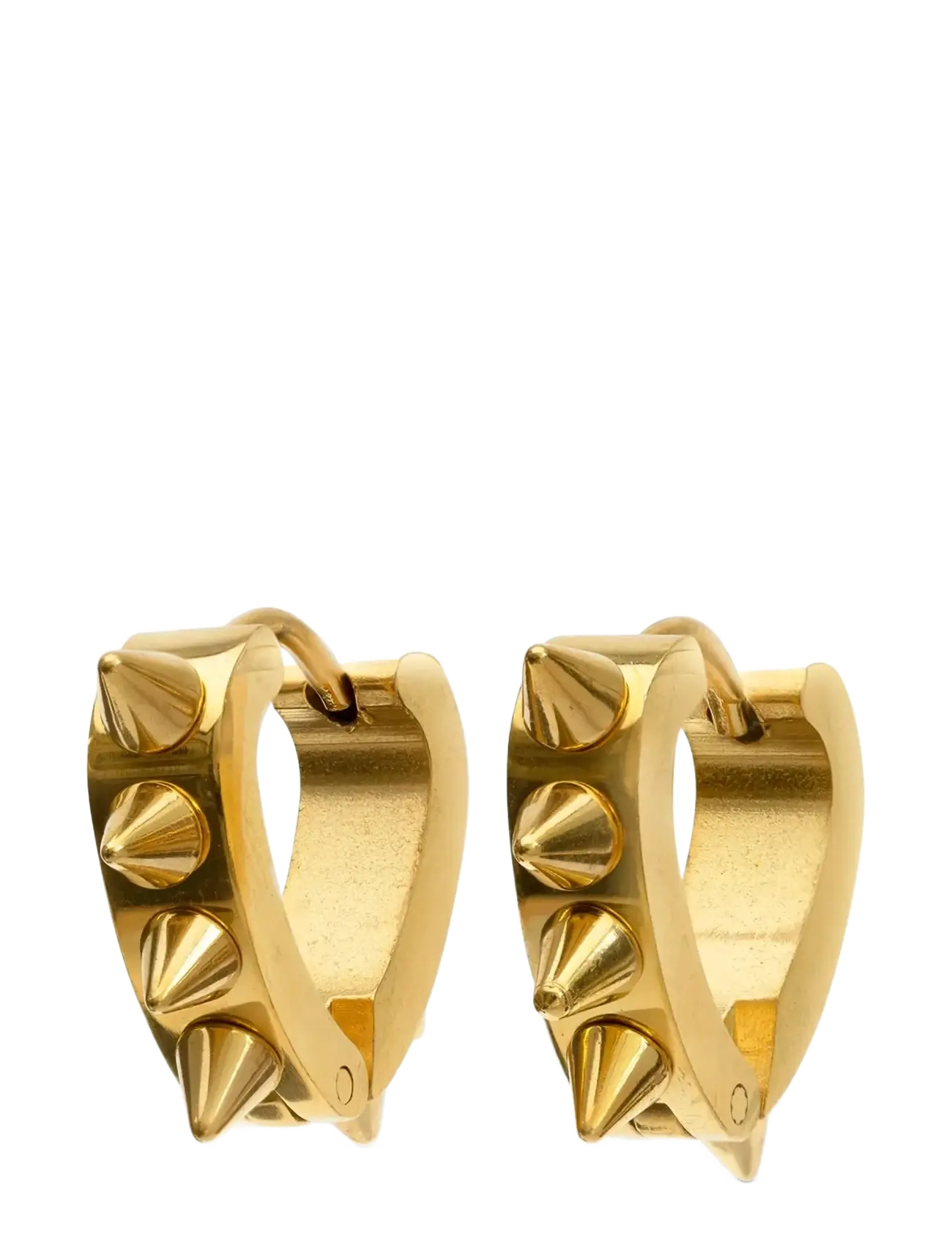 Timi of Sweden - Nike - Spike Hoop Earrings Stainless Steel - gold - 2