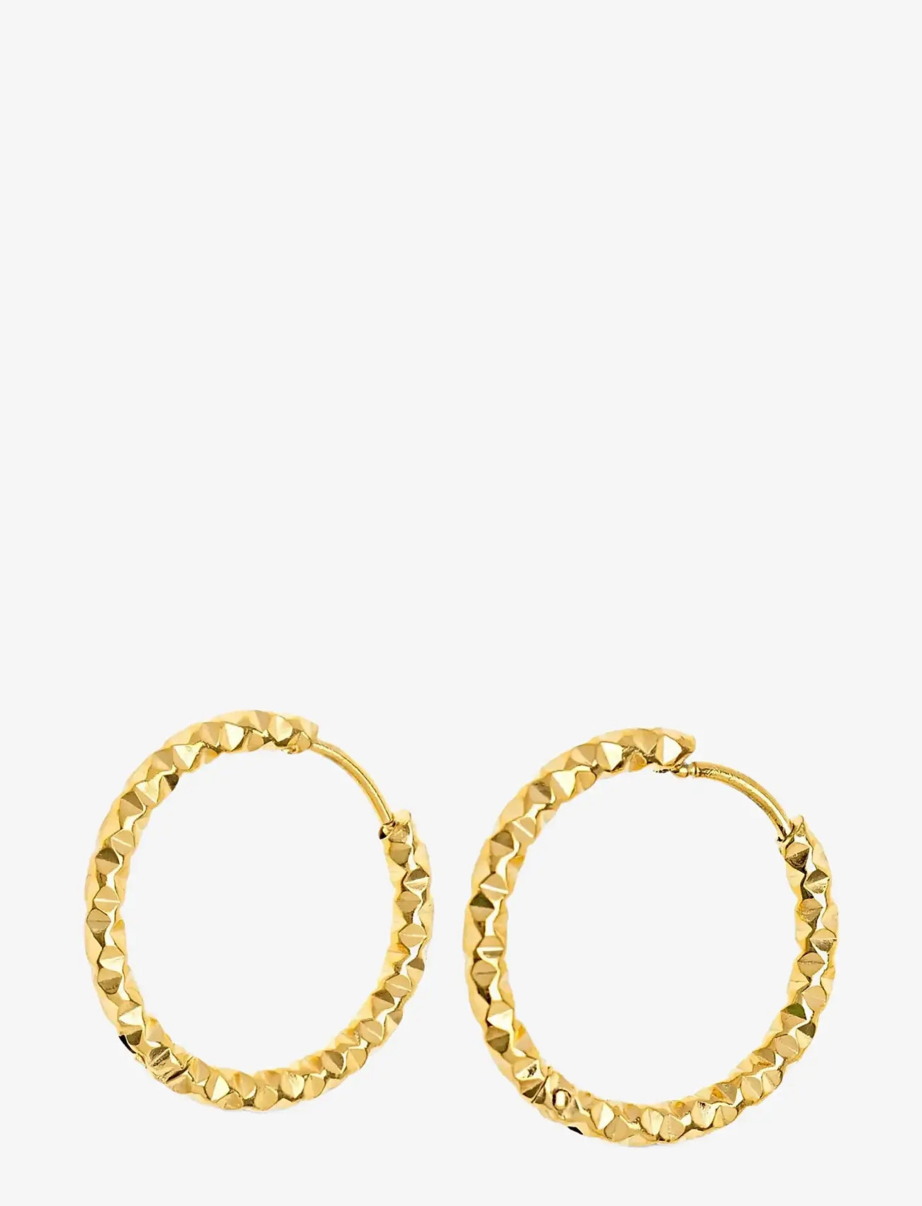Timi of Sweden - Torun - Hoop Earrings 20mm Stainless Steel - hoops - gold - 1