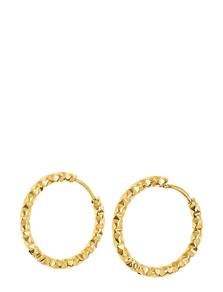 Timi of Sweden - Torun - Hoop Earrings 20mm Stainless Steel - cerceaux - gold - 1