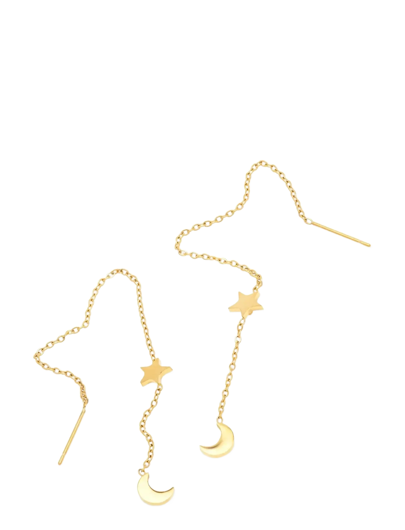 Timi of Sweden - Unni - Chain Earrings Stainless Steel - gold - 1