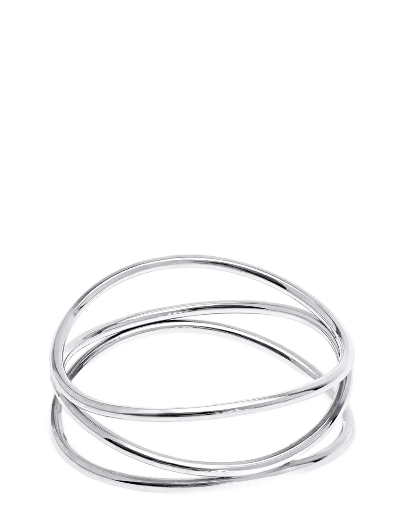 Timi of Sweden Maria - Interlocked Ring Stainless Steel - Festtøj - SILVER / silver