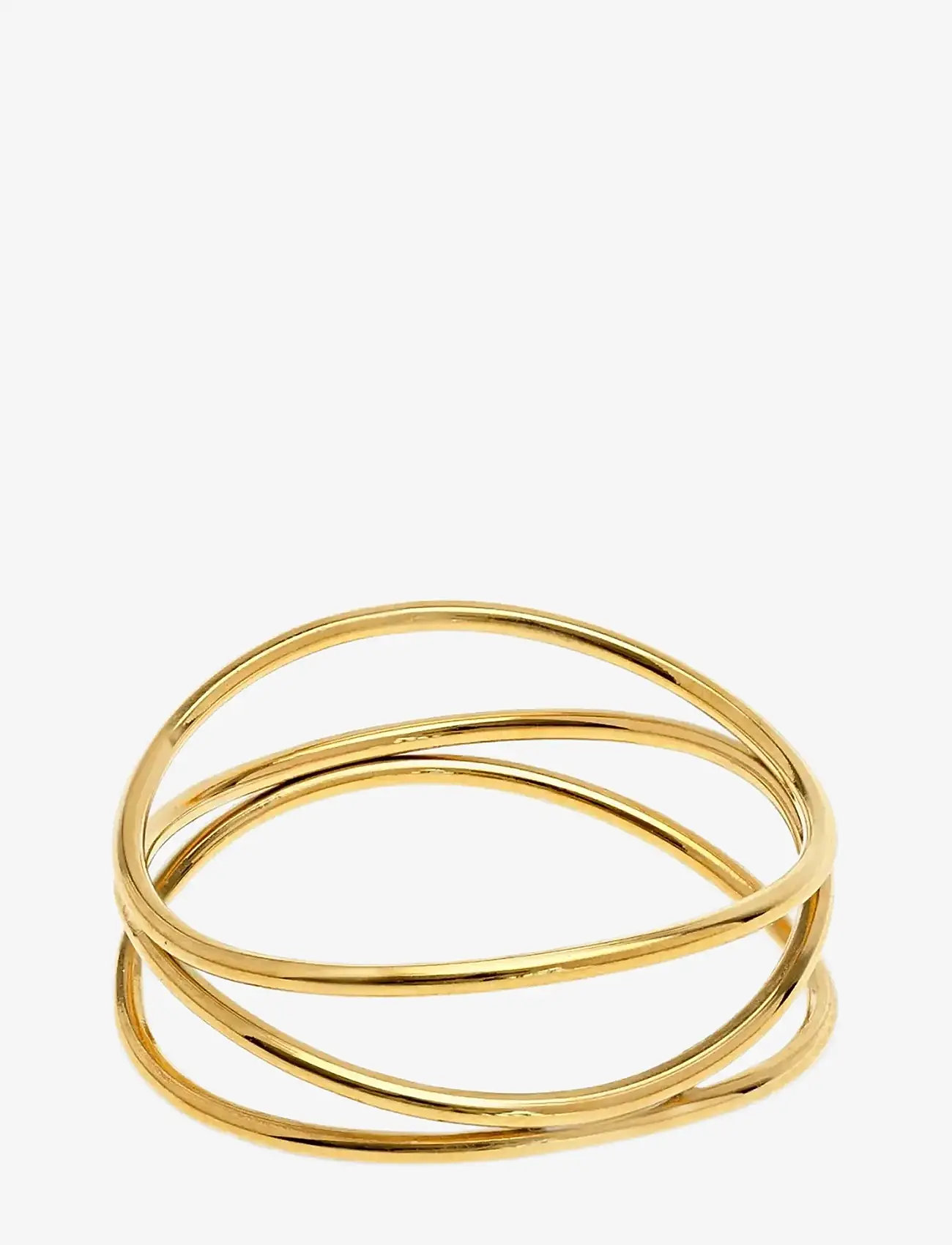 Timi of Sweden - Maria - Interlocked Ring Stainless Steel - ringe - gold - 1