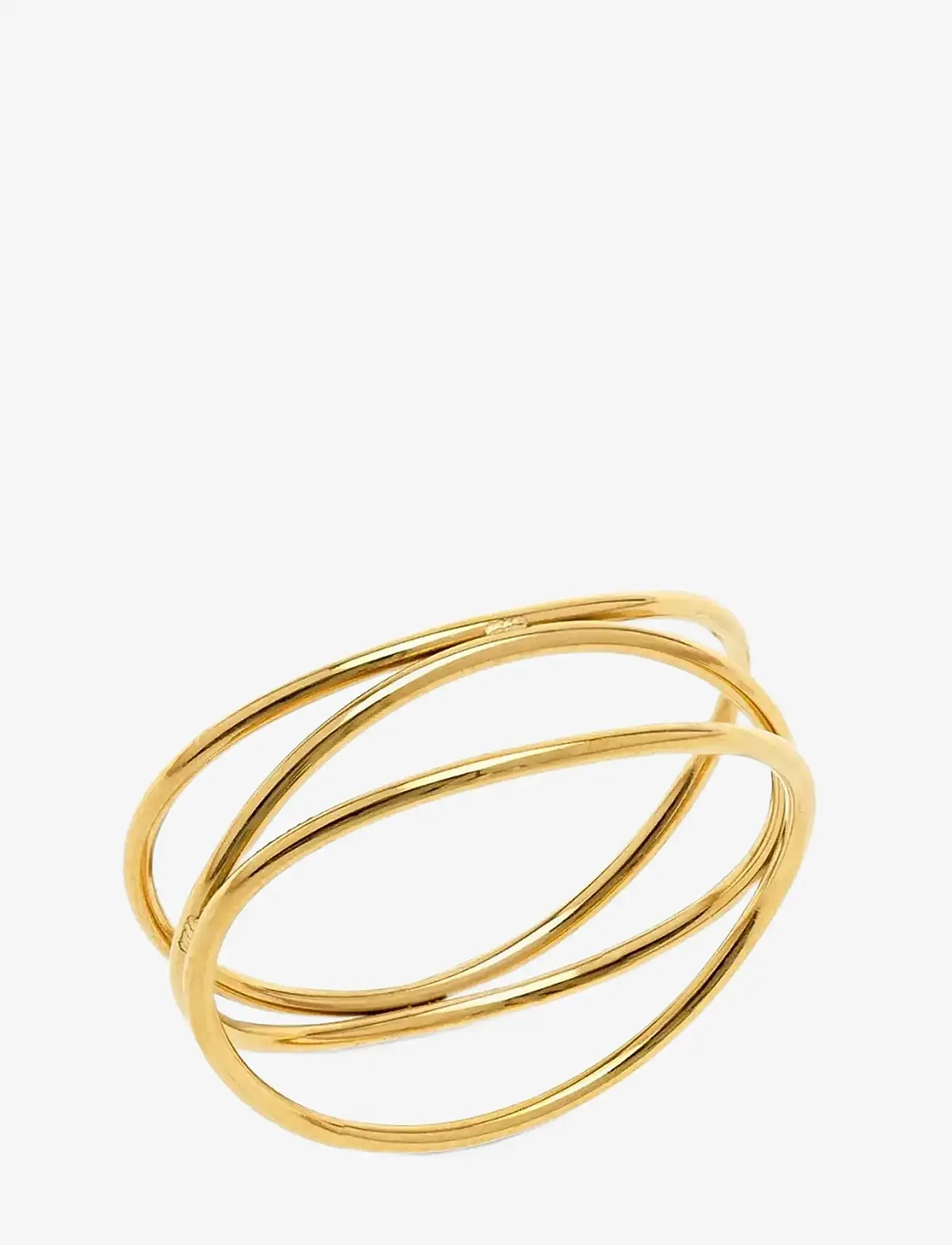 Timi of Sweden - Maria - Interlocked Ring Stainless Steel - ringe - gold - 2
