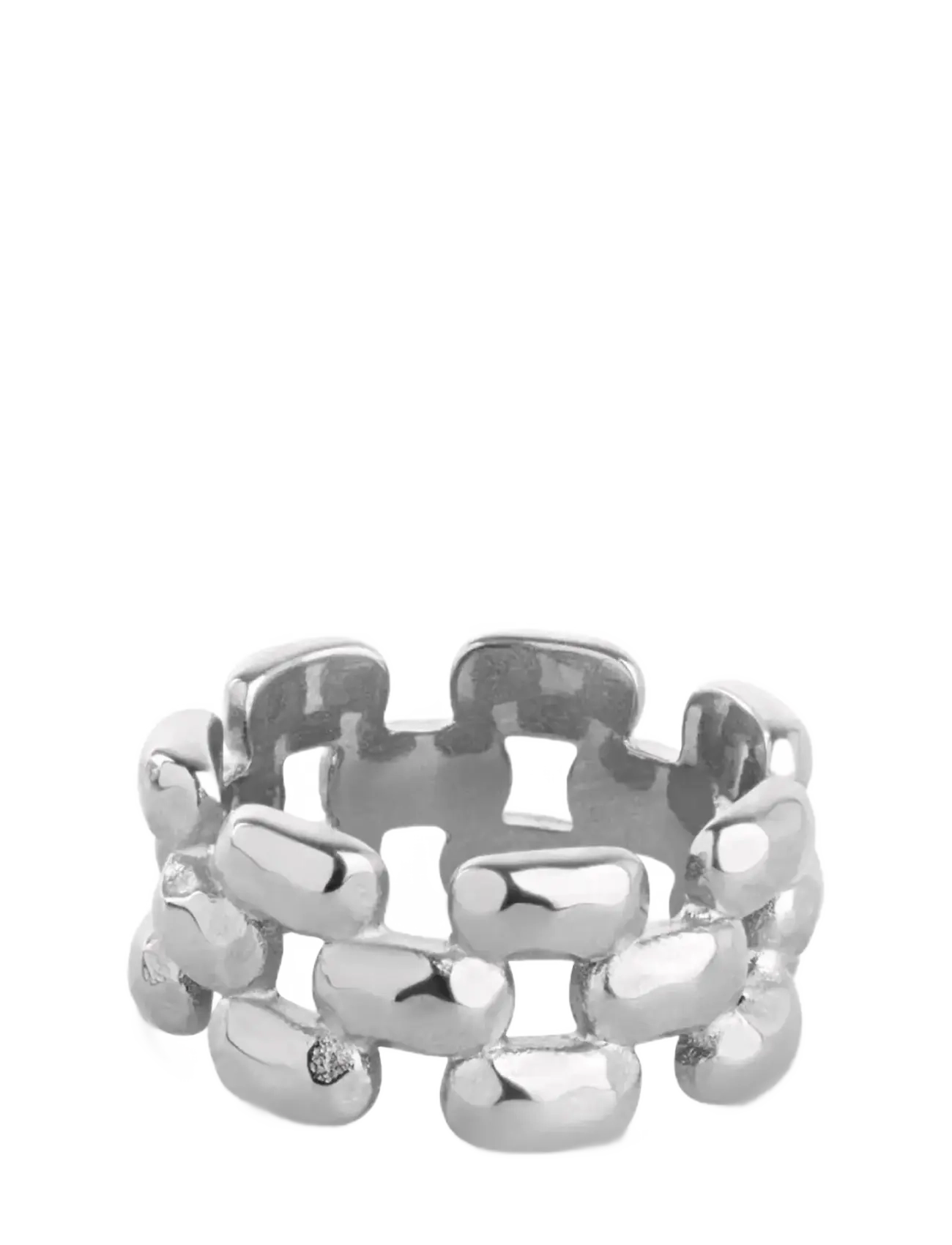 Timi of Sweden Elira - Chunky Ring Stainless Steel - Accessoarer - SILVER / silver