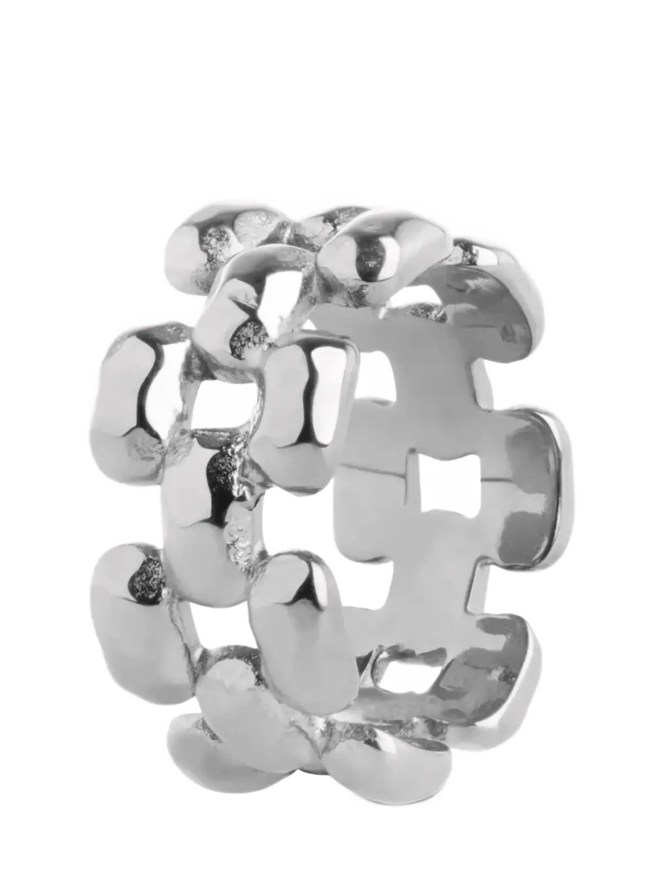 Timi of Sweden - Elira - Chunky Ring Stainless Steel - bagues - silver - 1