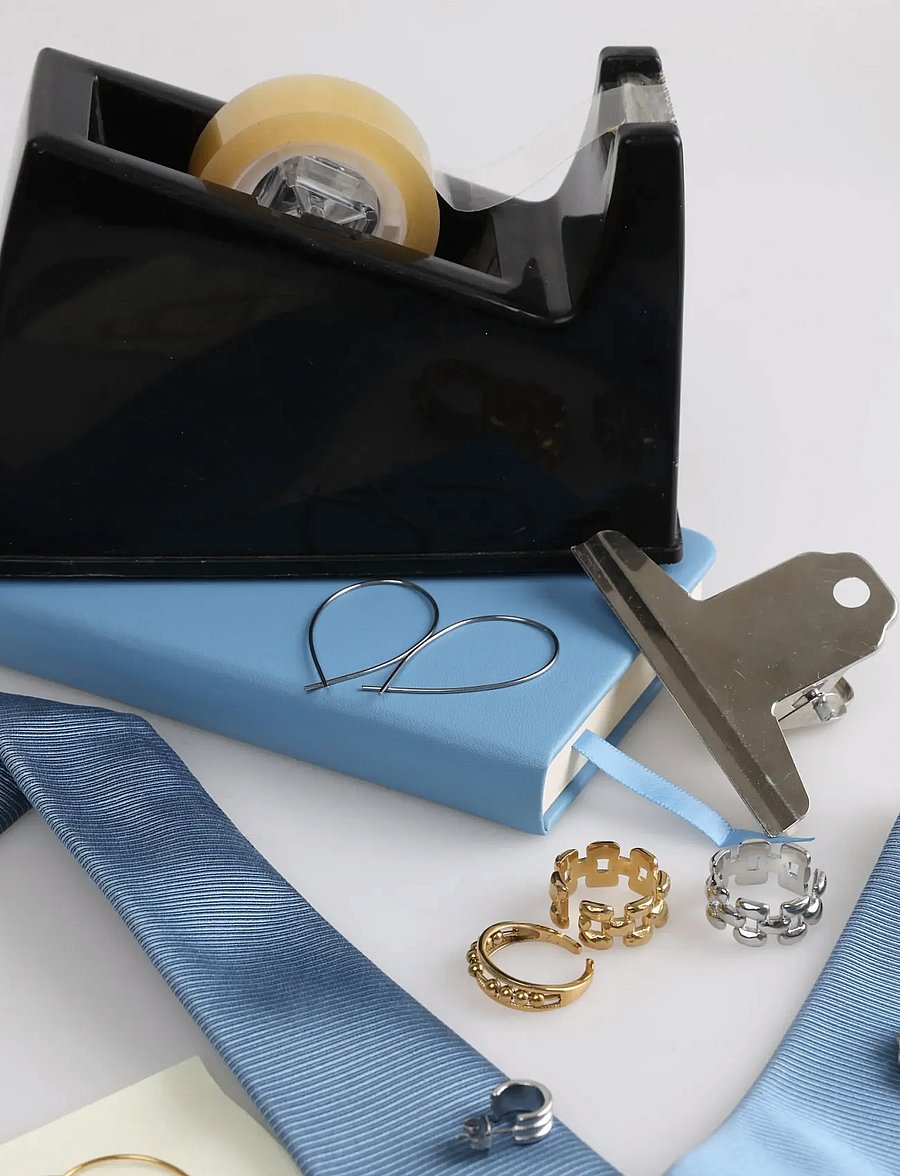 Timi of Sweden - Elira - Chunky Ring Stainless Steel - Žiedai - silver - 5