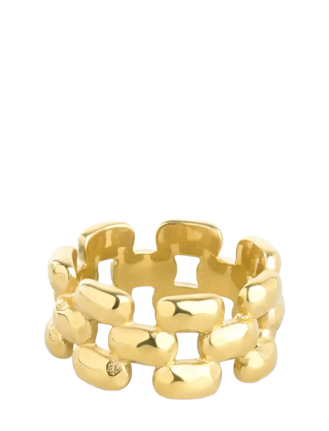 Timi of Sweden Elira - Chunky Ring Stainless Steel - Ringe - GOLD / gold