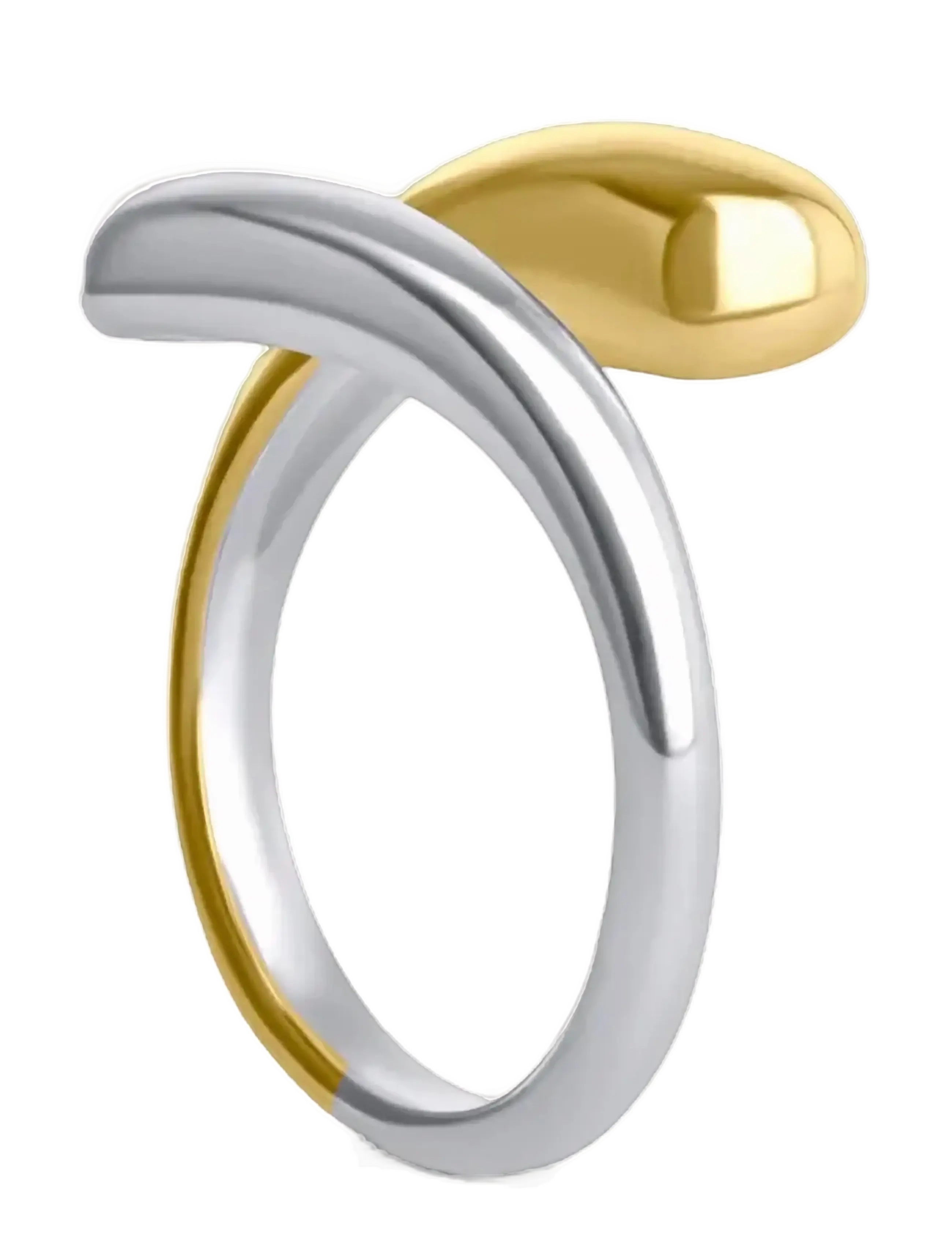 Timi of Sweden - Ava - Mixed Metal Ring Stainless Steel - bagues - mixed - 2