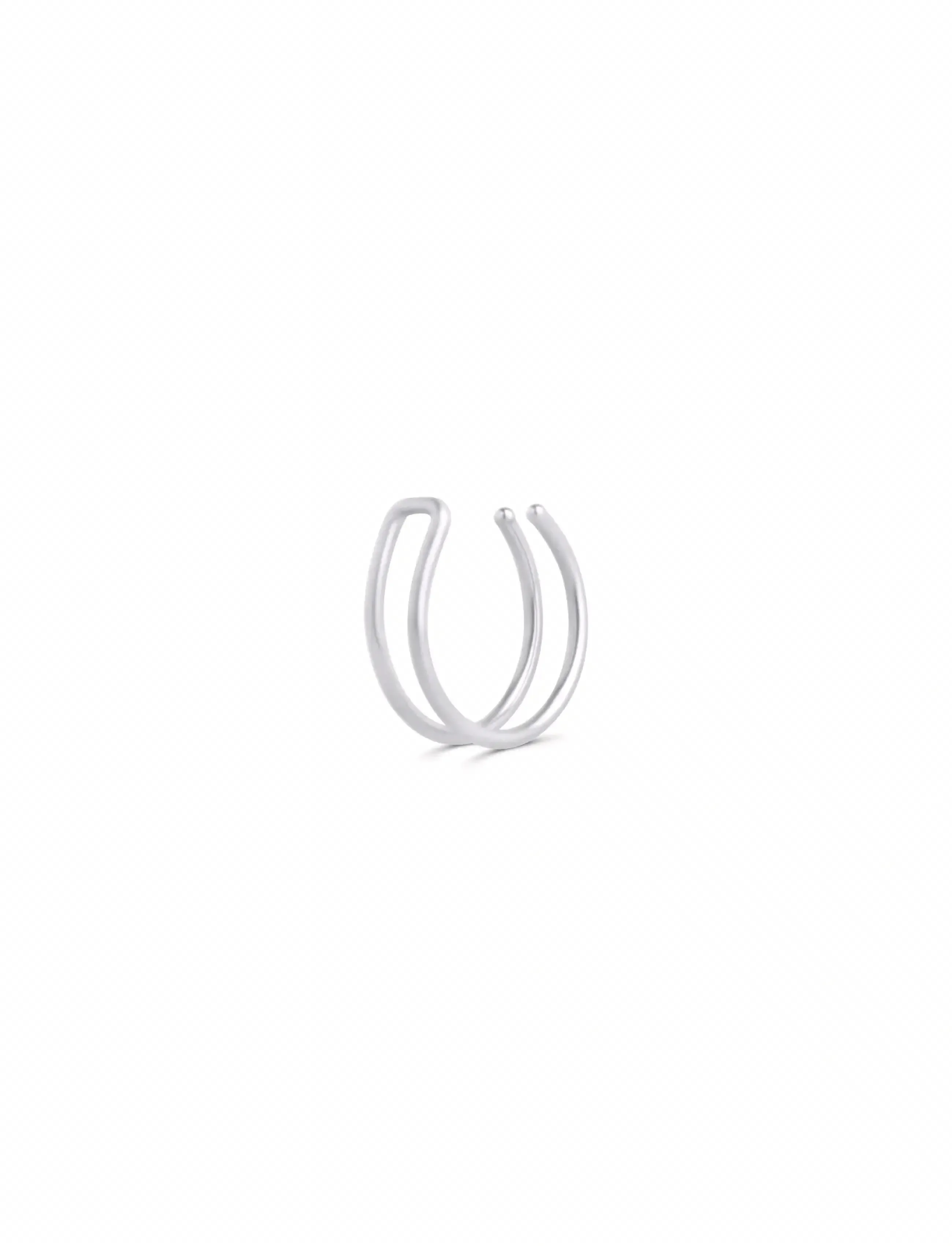 Timi of Sweden - Emme - Delicate Ear Cuff Stainless Steel - silver - 4