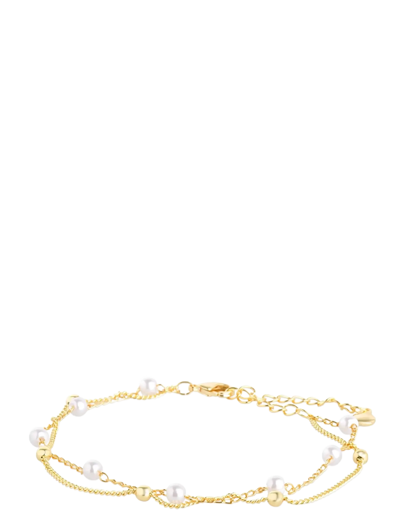 Timi of Sweden Lo - Layered Chain Bracelet Stainless Steel - Accessoarer - GOLD / gold