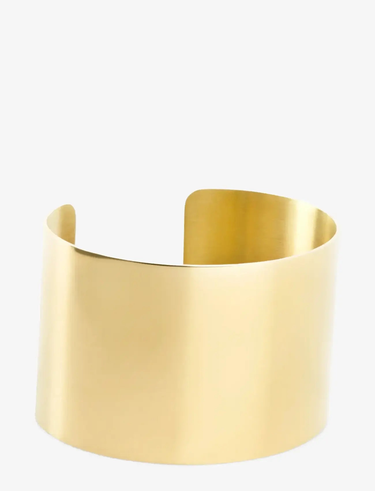 Timi of Sweden - Connie - Statement Bangle Bracelet Stainless Steel - bangles - gold - 1