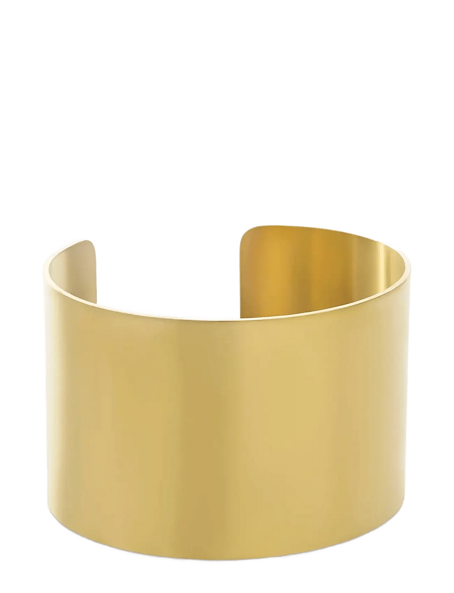 Timi of Sweden - Connie - Statement Bangle Bracelet Stainless Steel - armbanden - gold - 2