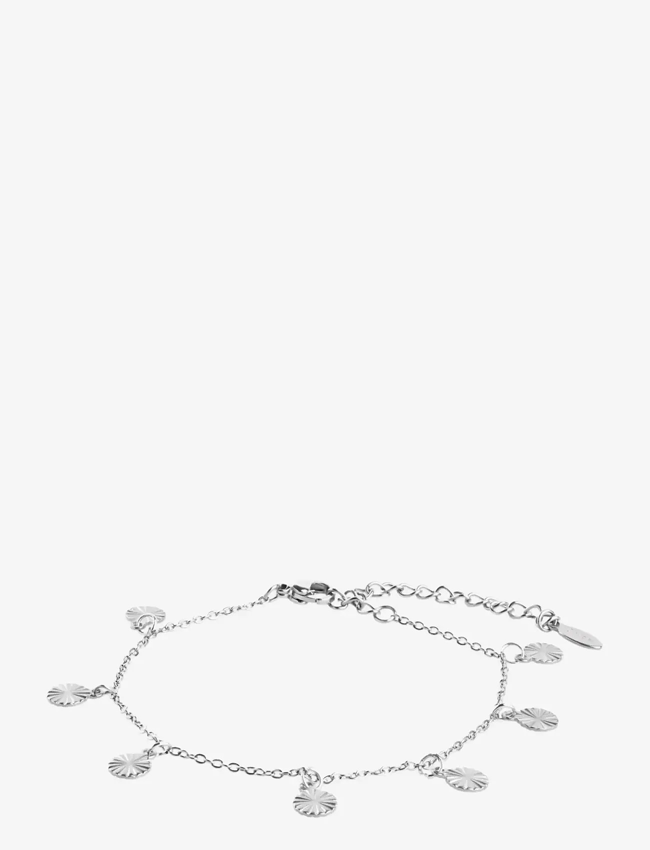 Timi of Sweden - Liv - Coin Charm Bracelet Stainless Steel - kettenarmbänder - silver - 1