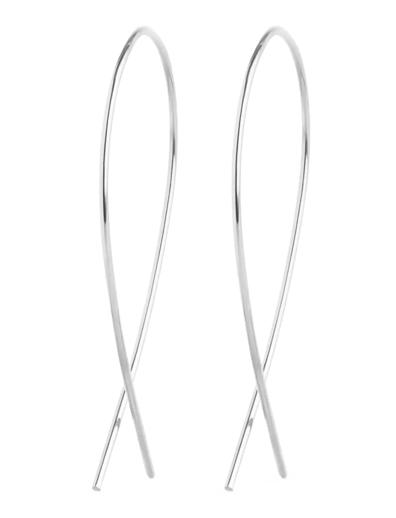 Zephyr - Wire Loop Earrings Stainless Steel