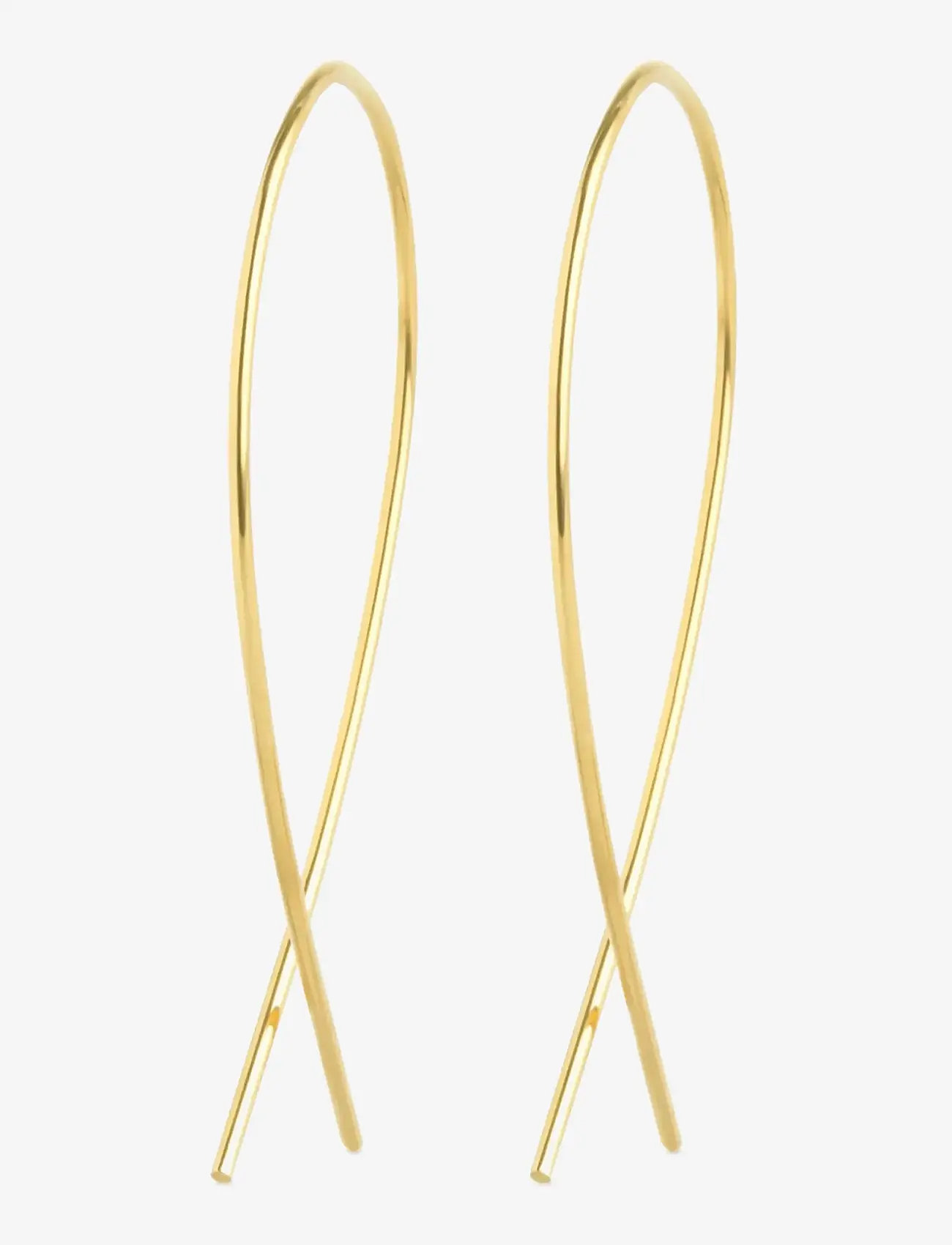 Timi of Sweden - Zephyr - Wire Loop Earrings Stainless Steel - ohrhänger - gold - 1
