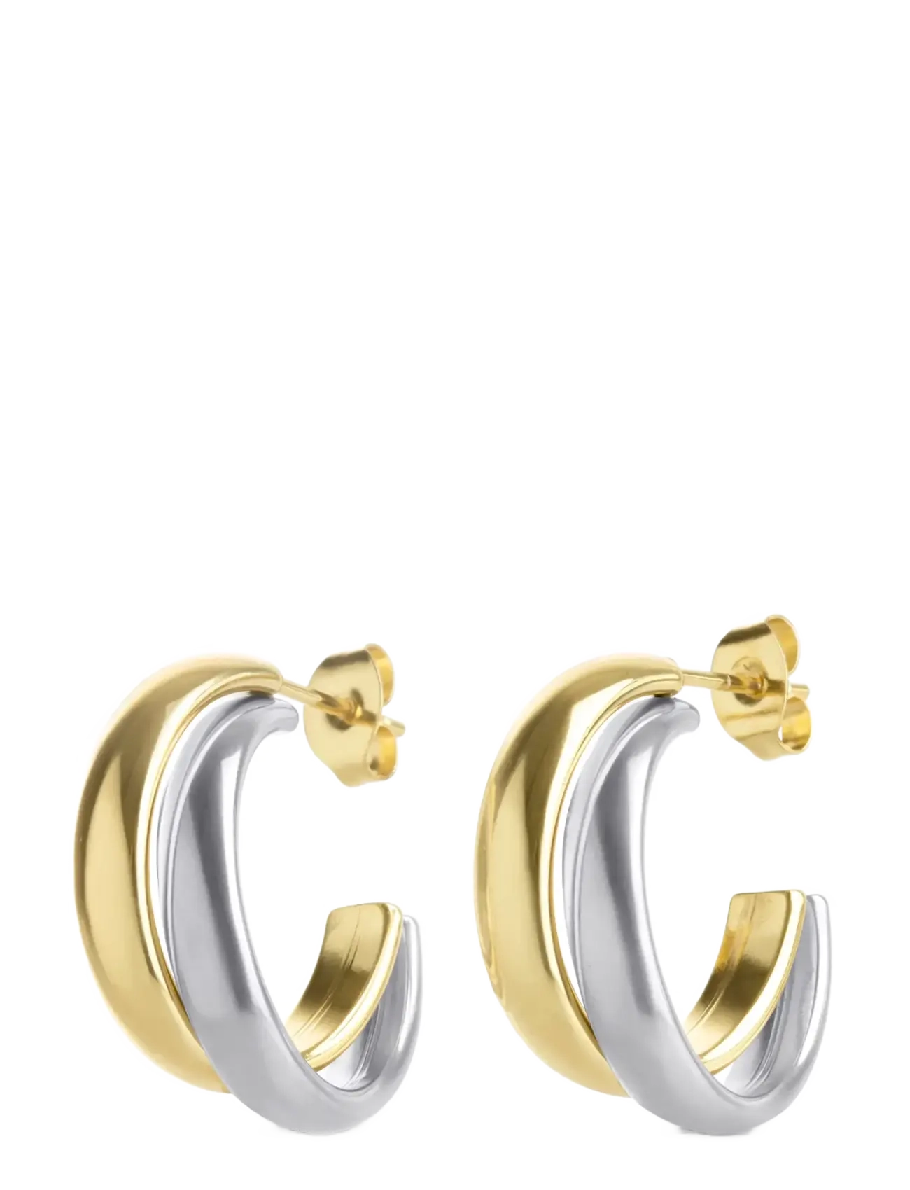 Emmie Duo Stud Earrings Stainless Steel