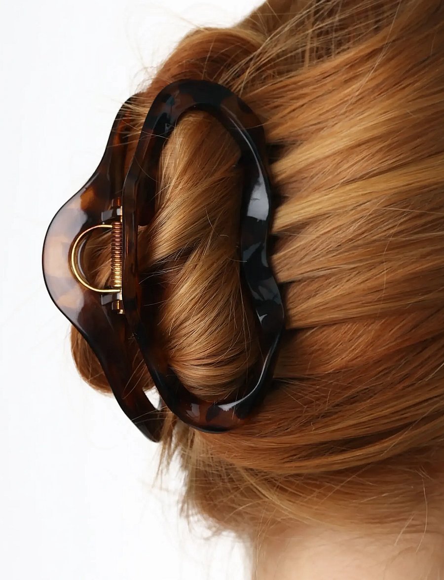Timi of Sweden - Darcy - Hair Clip - hårspännen - brown - 2