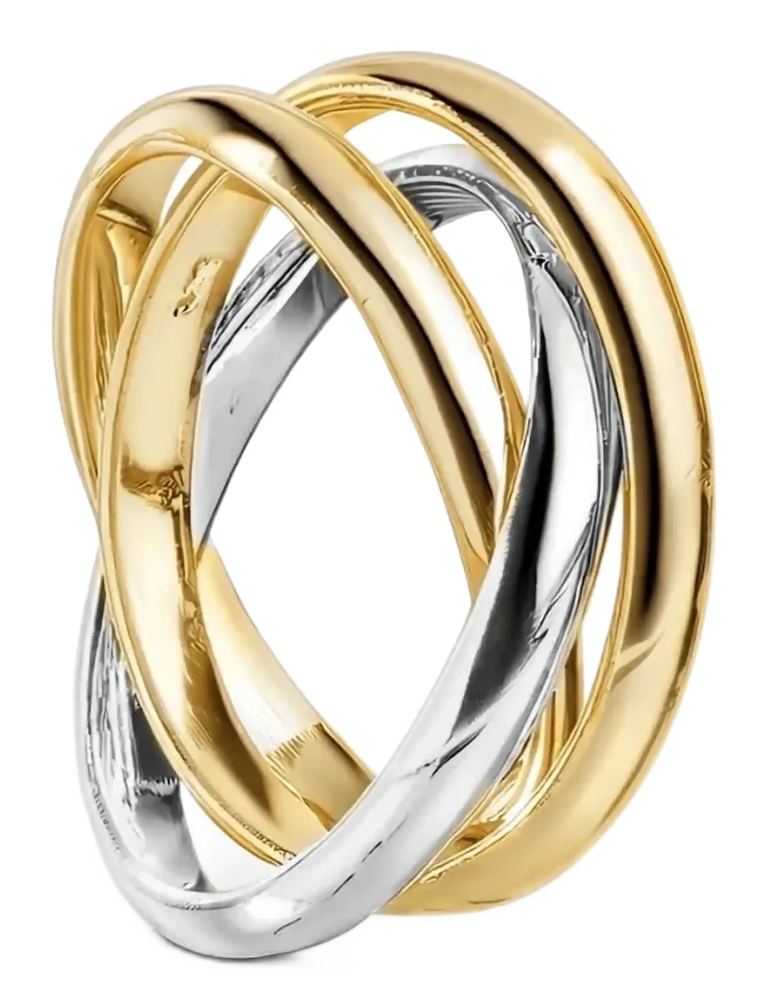 Timi of Sweden Alvy - Twist Ring Stainless Steel - Accessories - MULTI COLORED / multi
